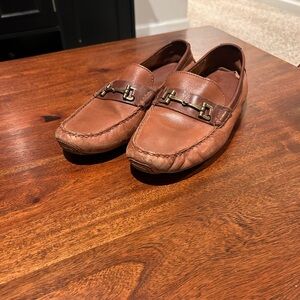 Cole Haan Men's Brown Leather Loafers